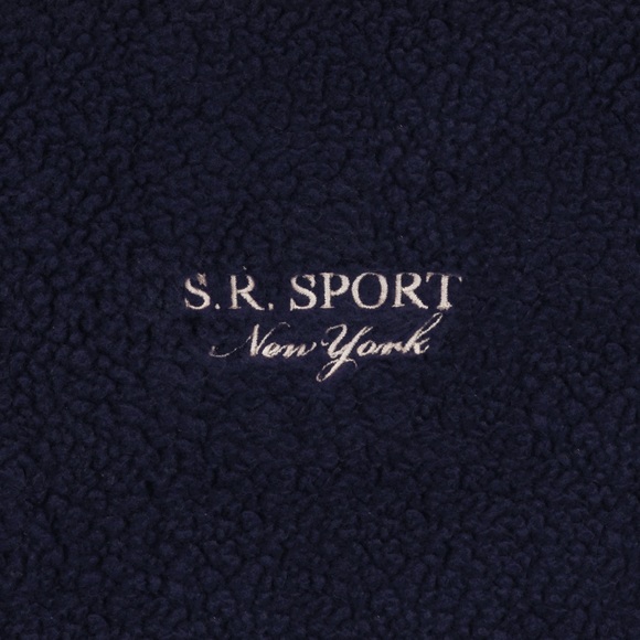 Sporty & Rich Sherpa Quarter Zip Pullover - Picture 3 of 6